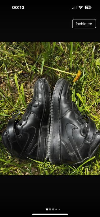 Airforce 1 high black