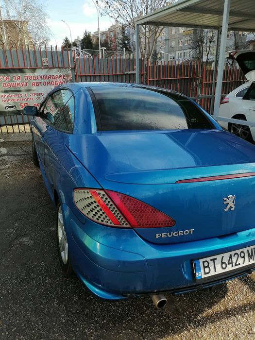 Peugeot 307 cc син металик