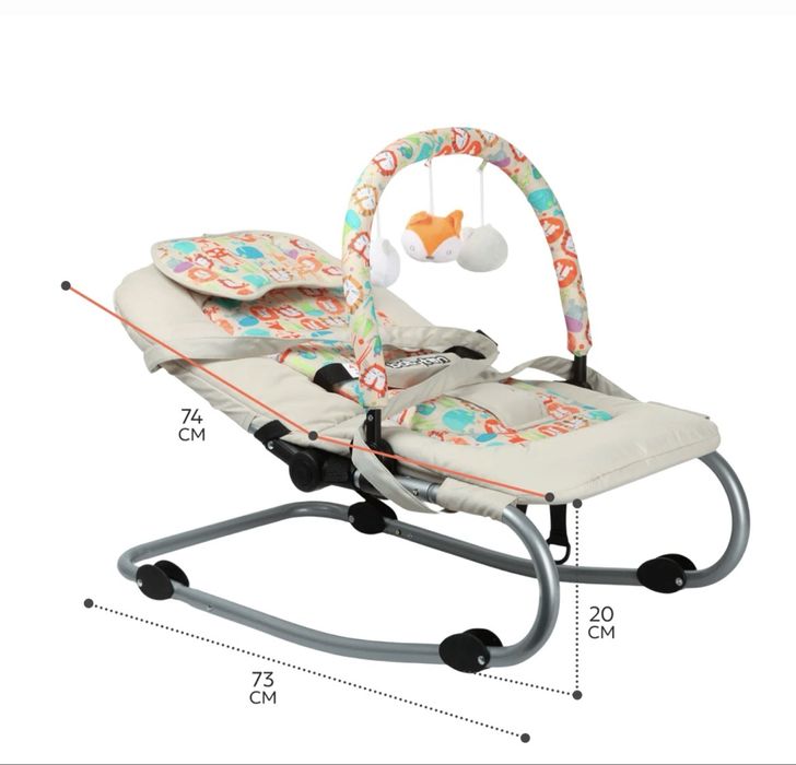 Шезлонг детский babyton