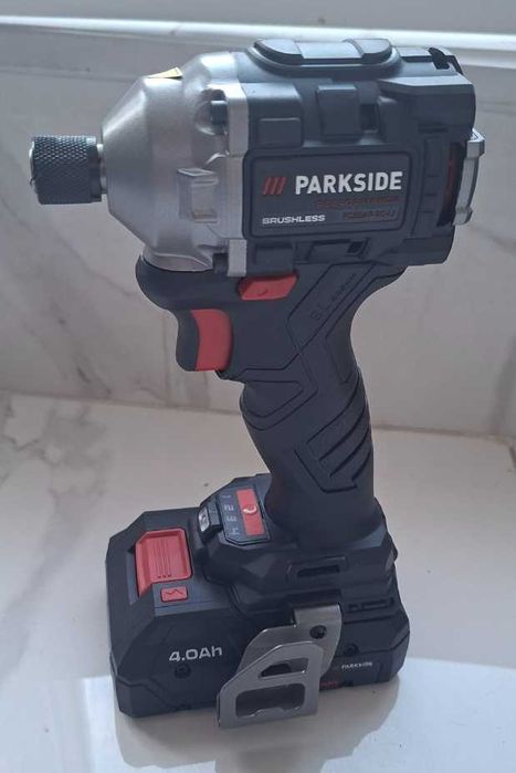 Ударен винтоверт Parkside Performance PDSSAP 20 Li D3 + Smart батерия + зарядно - гаранция