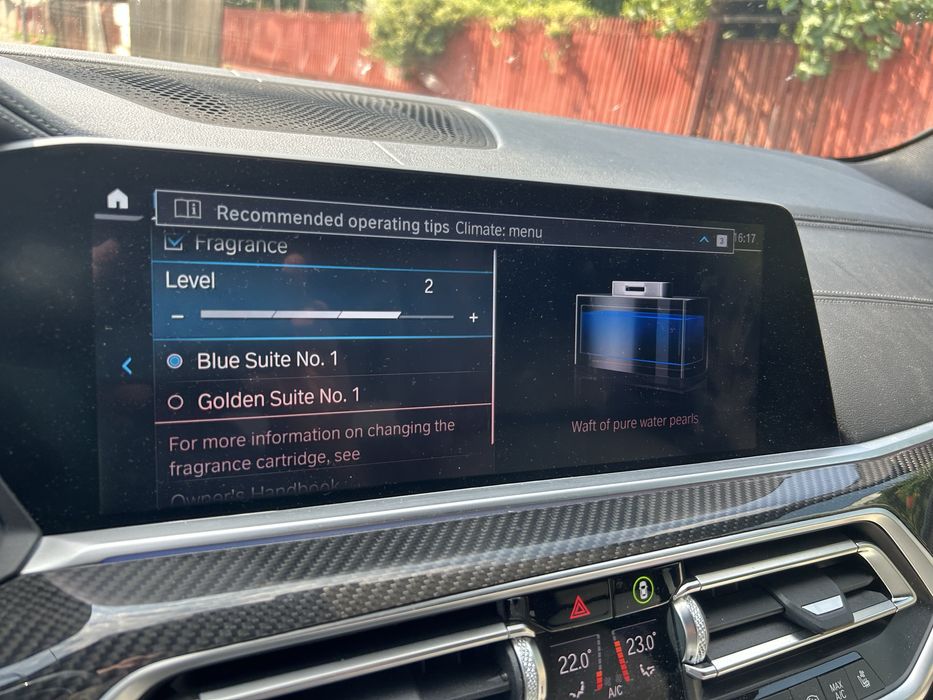 Parfum odorizant bmw g05 g06 g11 g12 g30 g31