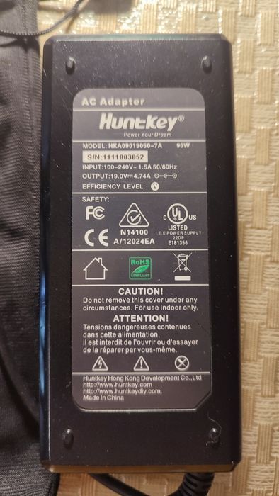 Зарядка для ноутбука