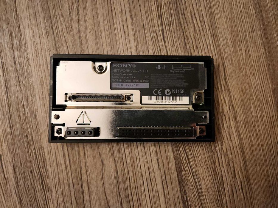 Network Adapter original Sony PlayStation 2 (PS2) cu HDD IDE de 160GB