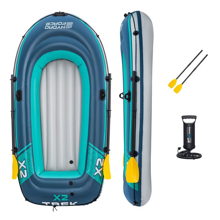 Нова лодка Bestway® Hydro Force® raft -set Trek™ X2 232 x 118 x 37 cm