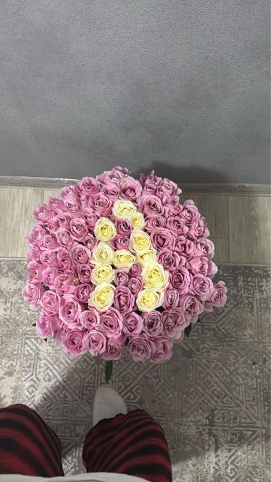 Букет что бы порадовать свою половинку