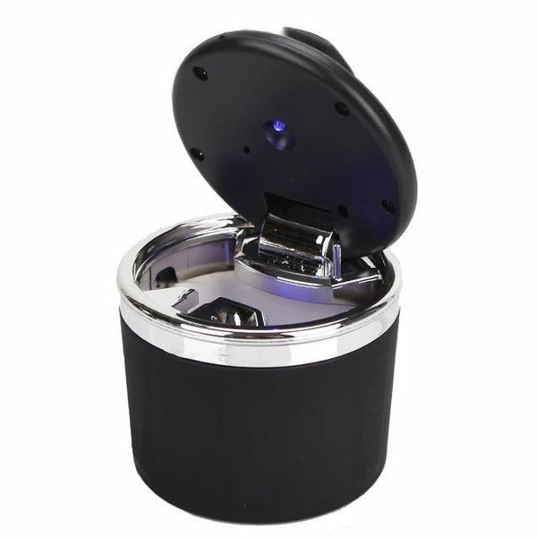 Пепелник №3588 за кола преносим с диод и вътрешна керамична чаша