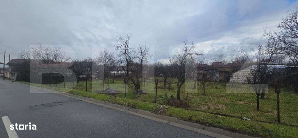 Teren intravilan 1.869 mp, front 80 metri, zona Carcea - Stadion