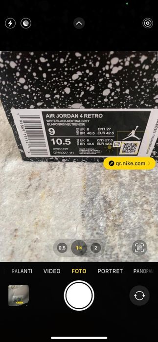 Jordan 4 military black