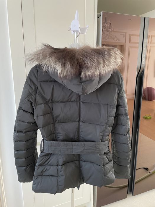 Пуховик зимний с чернобуркой