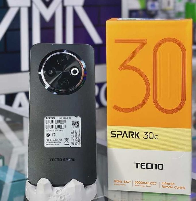 YENGI ! Tecno Spark 30C (4+4/128Gb) | Dostavka !