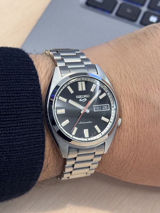 Seiko 5 Sports SRPK89K1 SNXS Black Dial Automatic NH35
