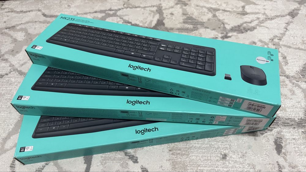 Logitech MK235 клавиатура+мышка
