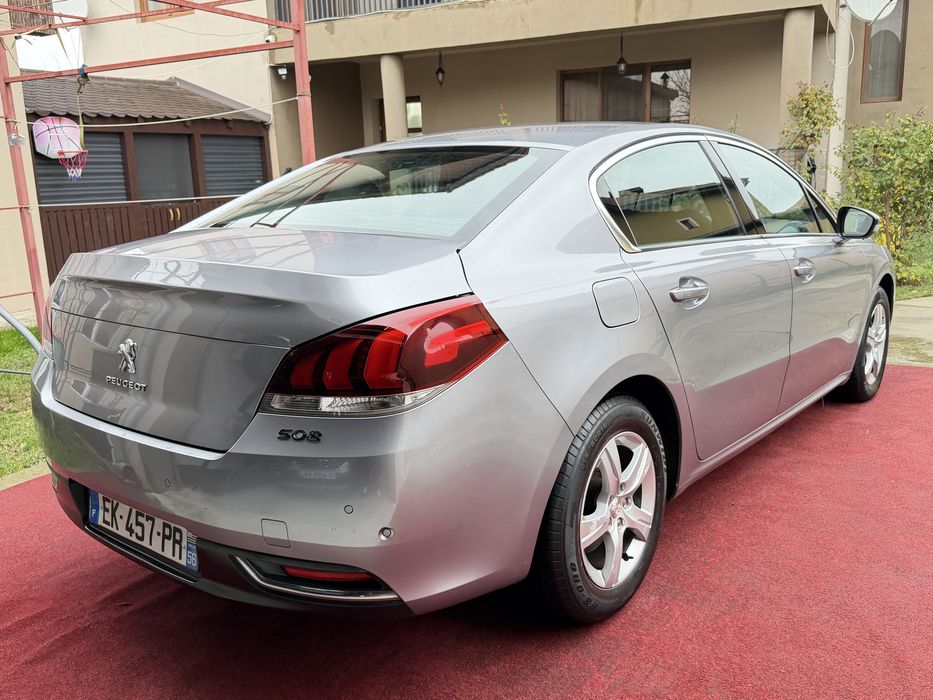 Peugeot 508•1.6HDi•120cp•Navi•BlidSpot•SenzoriParcare•Padele F1