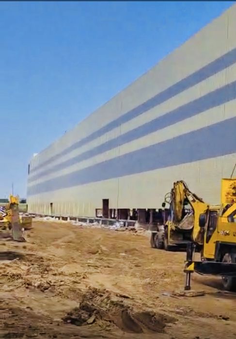 Мантаж сэндвич панели