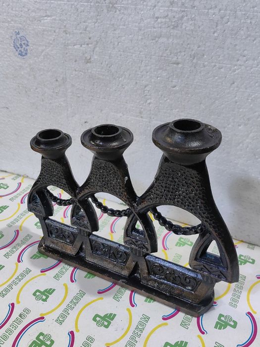 Винтидж свещник матрьошки