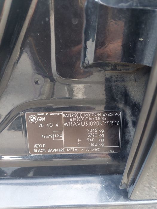 Vând BMW seria e 91 320d