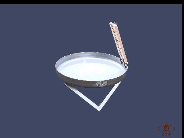 Vatră de foc, Firepit KTR C600 INOX