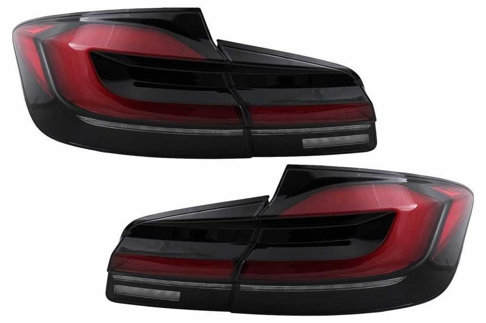 Stopuri LED BMW Seria 5 F10 (2011-2017) Semnal Dinamic LCI G30 Design