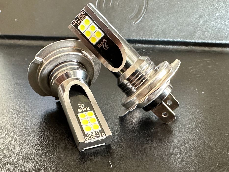 set 2 becuri led H7 6500L 80W sau H4