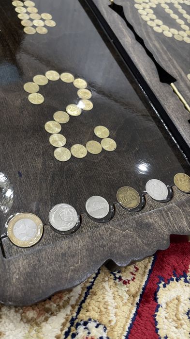 Нарды ручная работа (тенге)