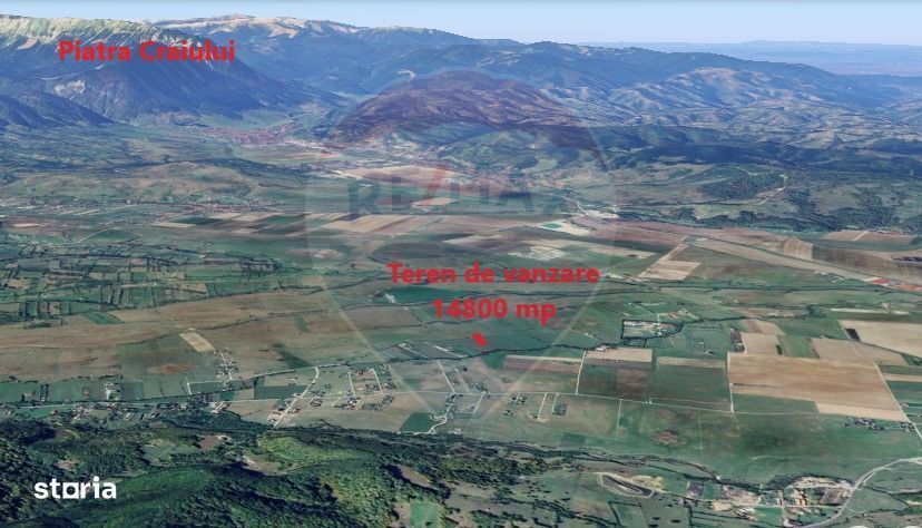 Teren Rasnov zona Glajerie-14800mp extravilan