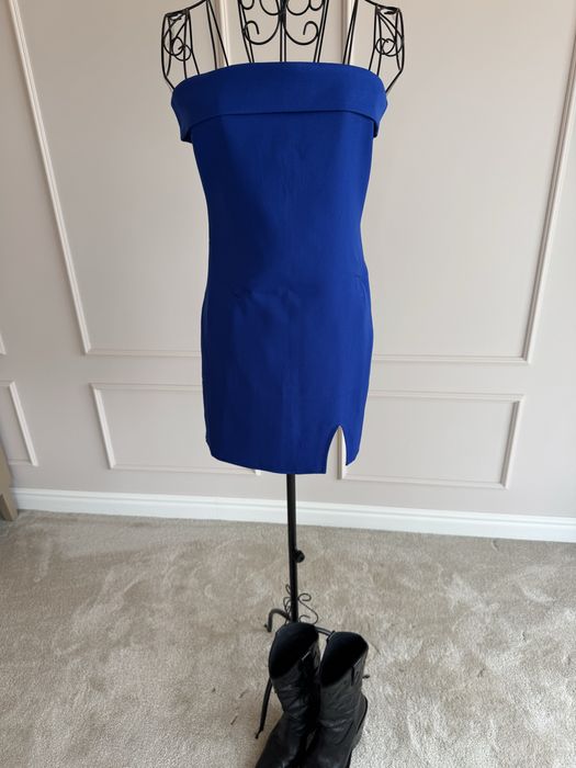 Рокли Zara, тип нощница / червена и синя Zara