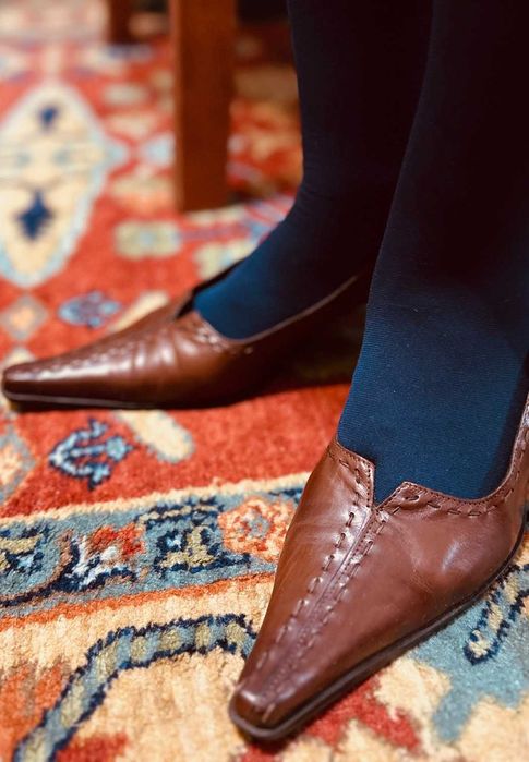 Pantofi de dama eleganti, piele ,,il vecchio”