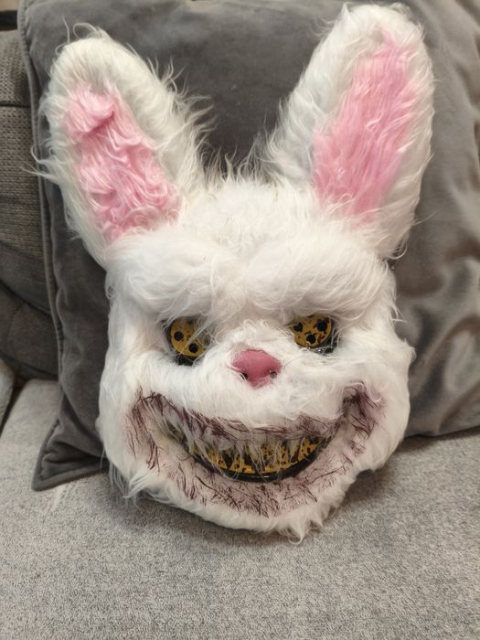 Mască Halloween – Iepure Horror însângerat Bloody Rabbit Mask