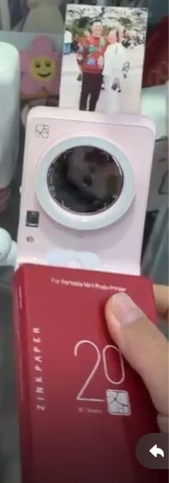 Фотоаппарат с пленкой для печати