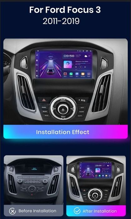 Navigatie Android dedicata Ford Focus 3 (2011-2019)