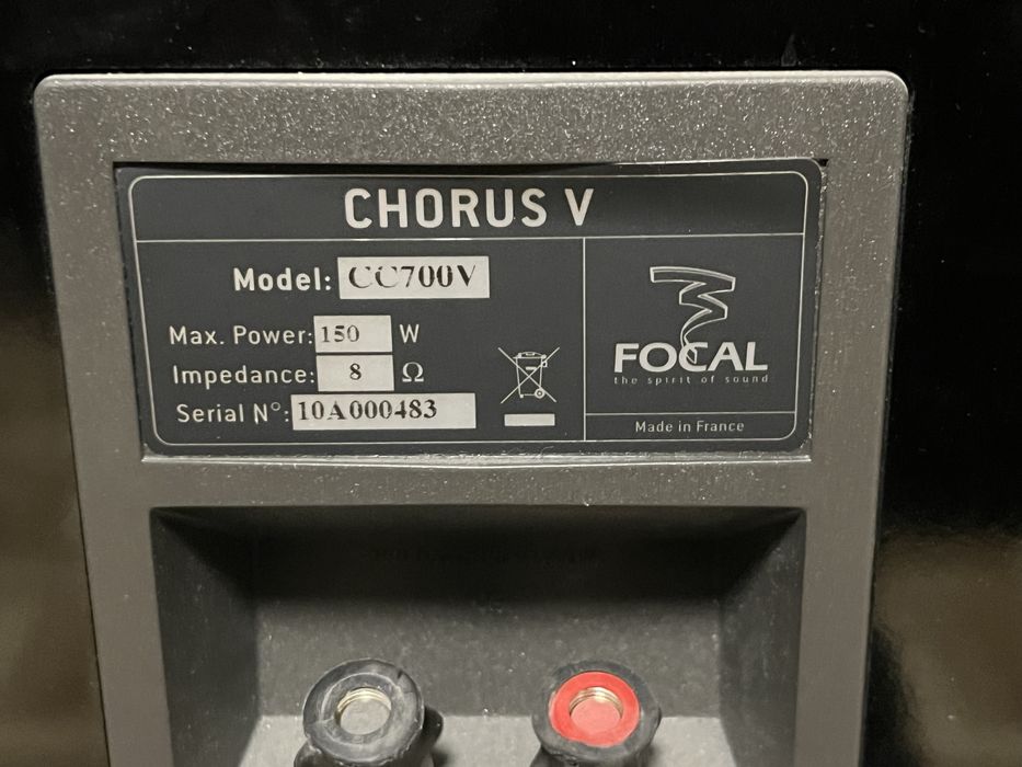 Boxa centru Focal Chorus cc700V