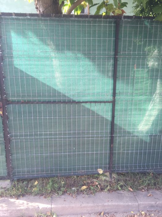 Plasa verde pentru gard / umbrire / antivant / protectie