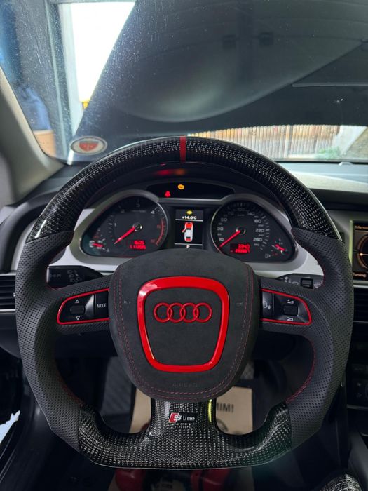 volan custom Audi A3 A4 A5 A6 Sline tesit carbon