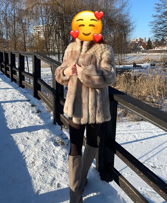 Blana naturala nurca marimea S-M