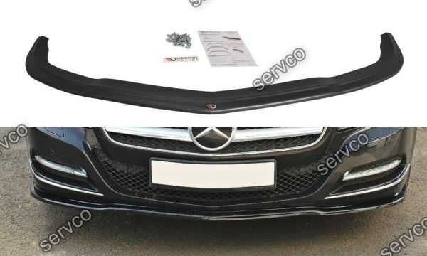 Prelungire splitter bara fata Mercedes CLS C218 2011-2014 v1 Maxton