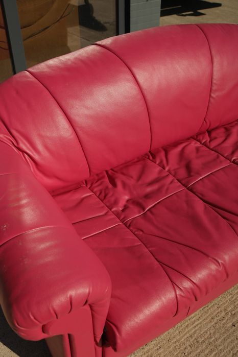 Canapea extensibilă 2 locuri ~ Roz