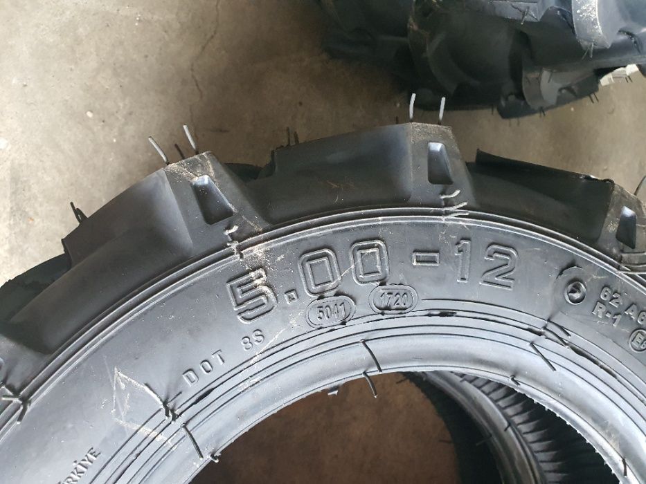 5.00-10 cauciucuri noi 3CTS de motocultor Petlas diagonale  tractiune