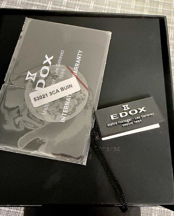 Edox Delfin Blue 3 Hands 200m 53021 3CA BUIN
