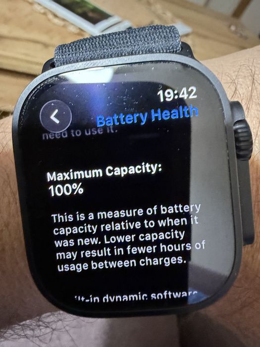 "Зора" от 22.02.26г. Apple watch ultra 3 black.