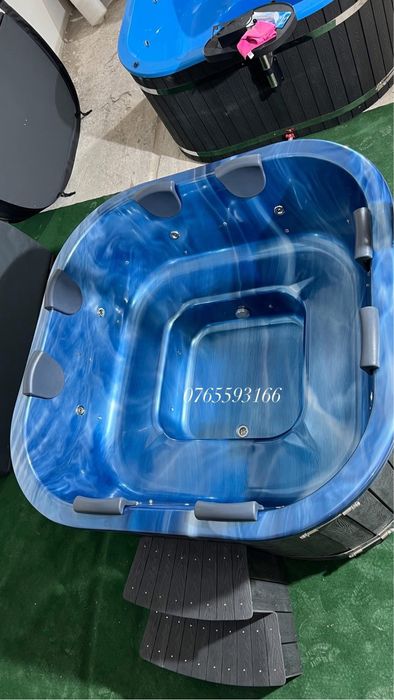 Ciubar Kubic 200x200 Abastru Ocean