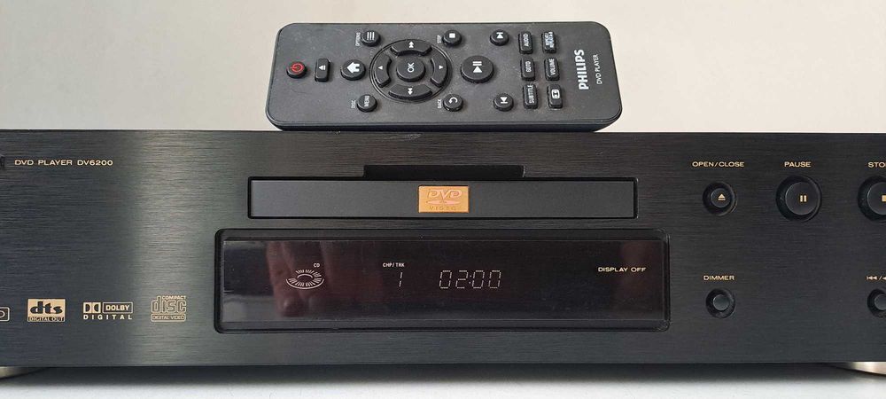 Marantz DV 6200 DVD Player Premium – HDCD – Aluminiu Negru Periat