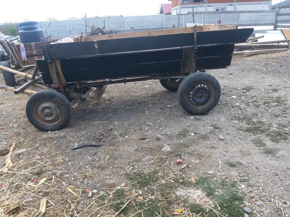 Vand caruta de cal este foarte usoare merge si la doi cai