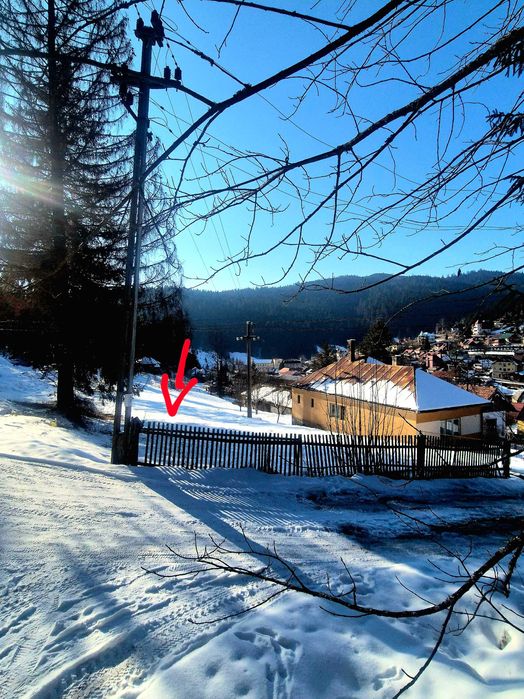 Teren cu vedere panoramică în Sațiunea Borsec
