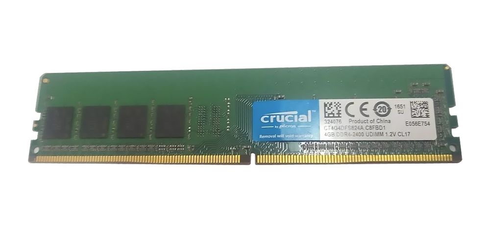 8GB RAM (2 plăcuțe a câte 4GB) 2400MHz CL17