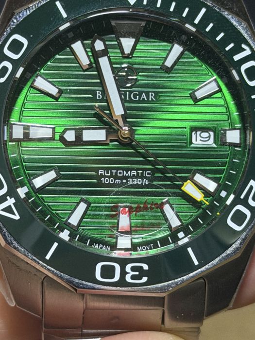Мъжки автоматичен часовник Seiko NH35A механизъм BERSIGAR,