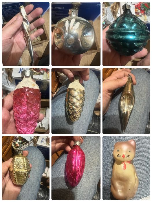 Елочные игрушки ссср