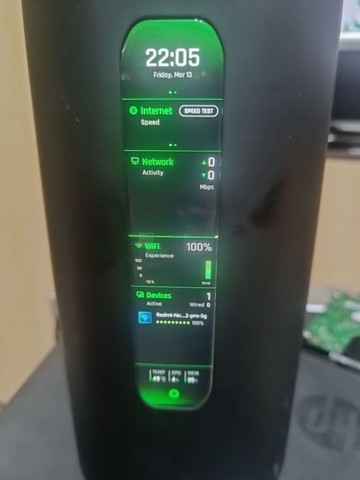 Router wireless Ubiquiti AFI-ALN-R AmpliFi Alien, WiFi 6, Dual-band Gi