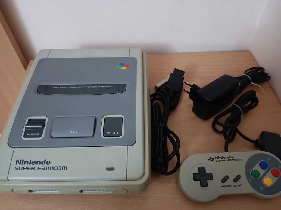 joc copii super nintendo snes sfc modat 50/60hz supercic switchless