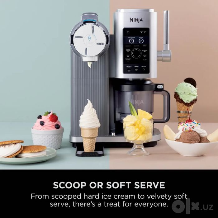 Мороженница Ninja CREAMi Scoop & Swirl NC701