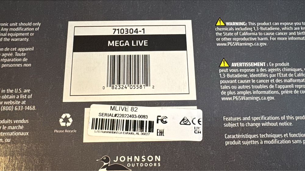 Sonda Mega Live Humminbird ca noua